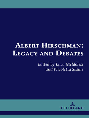 cover image of Albert Hirschman